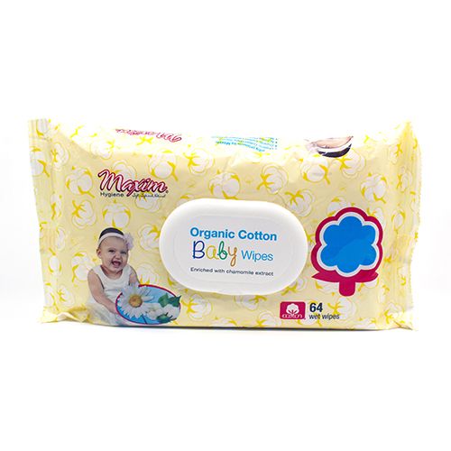 Maxim® Organic Cotton Baby Wipes, 64 Count