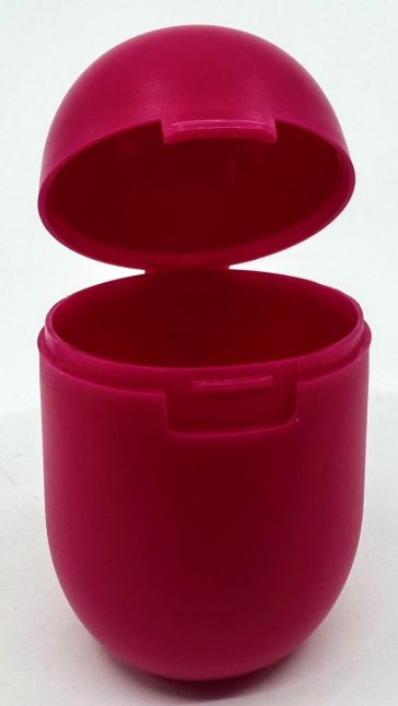 MaxiCup® Dischargeable Menstrual Cup, w/Sterilizer Container, Medium Size, Pink